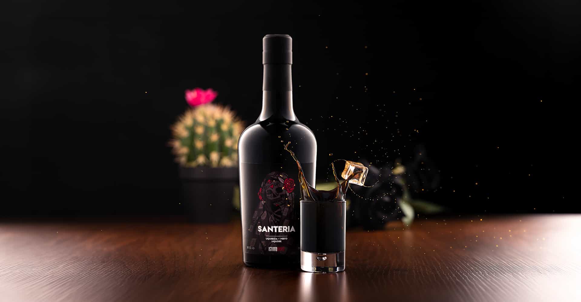 SANTERIA, liquirizia e mirto Istintosardo